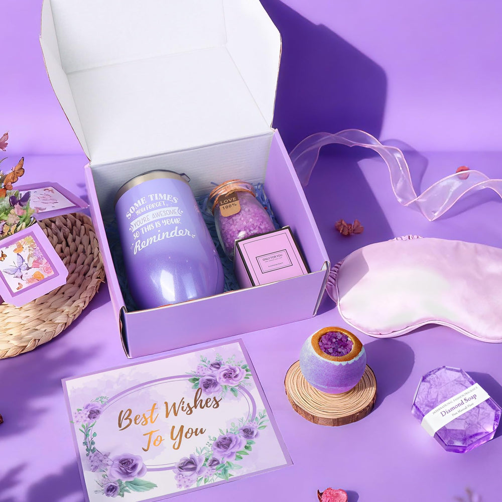 Vela aromática de lavanda Joyvella para un ambiente calmante.