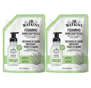 J.R. Watkins Jabón de Manos Espuma Nutrición suave para la piel tras cada lavado