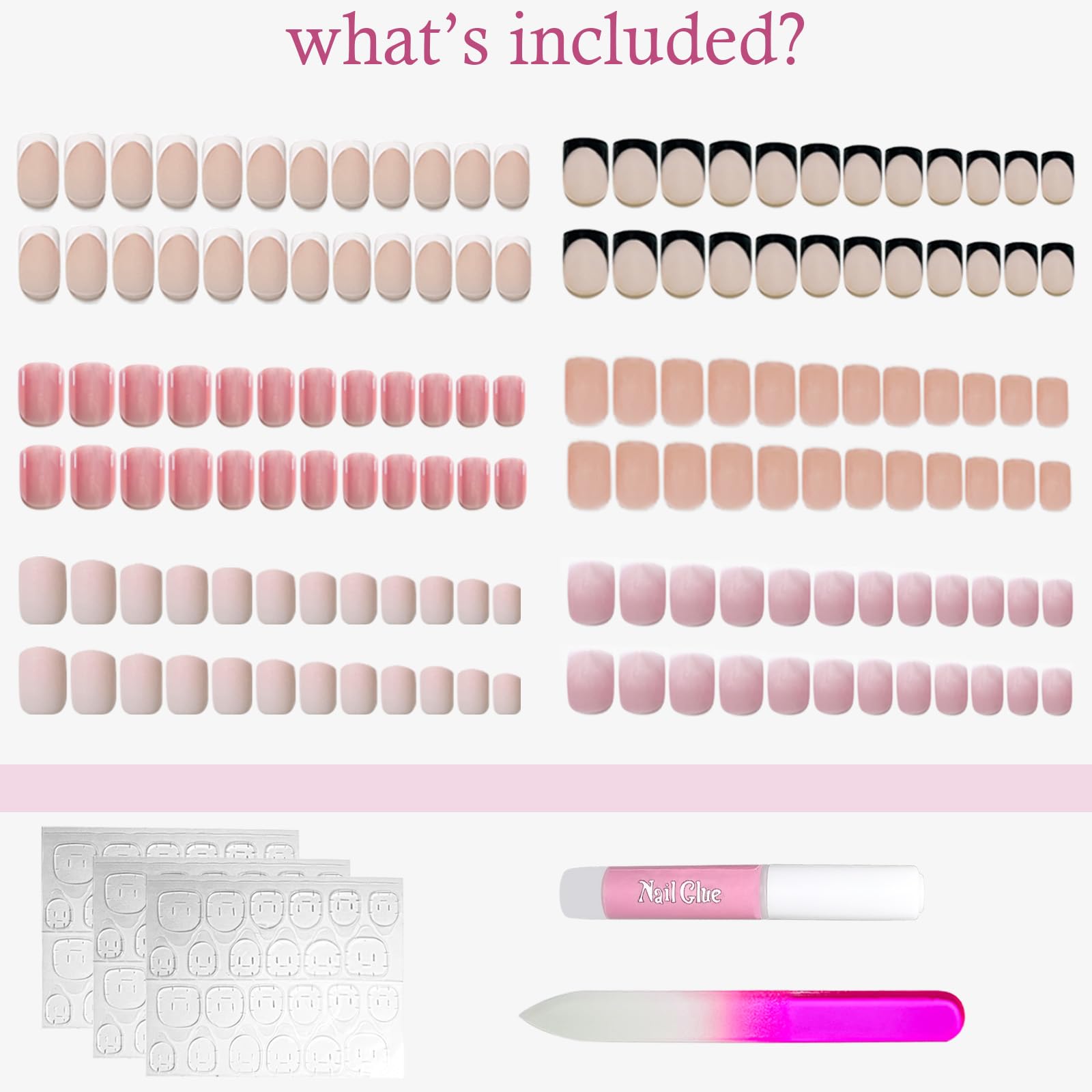 Jsiallye uñas reutilizables para personalización y ahorro