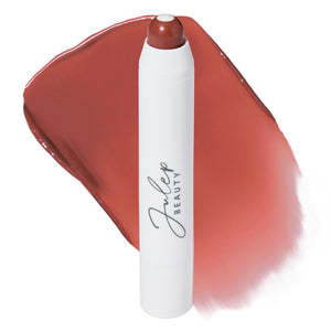 Bálsamo labial Julep color Siena Tostada para un color cálido
