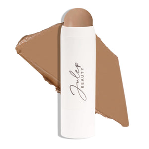 Julep Bronceador y Contorno Stick tono taupe frío para labios y mejillas, acabado suave