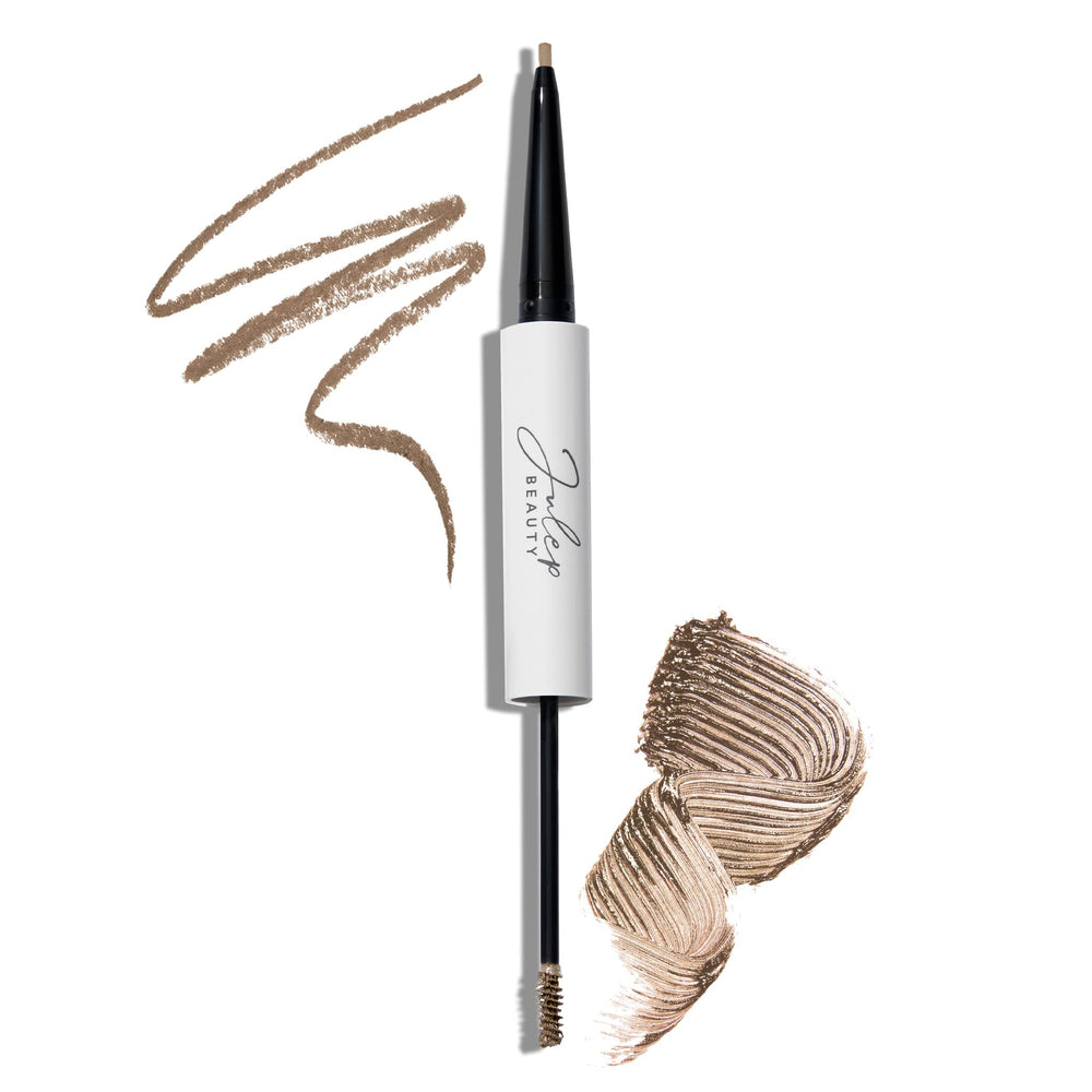 Julep Brow 101 delineador cejas de doble extremo para definición natural