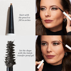 Julep Brow 101 delineado cejas con punta fina para acabado natural