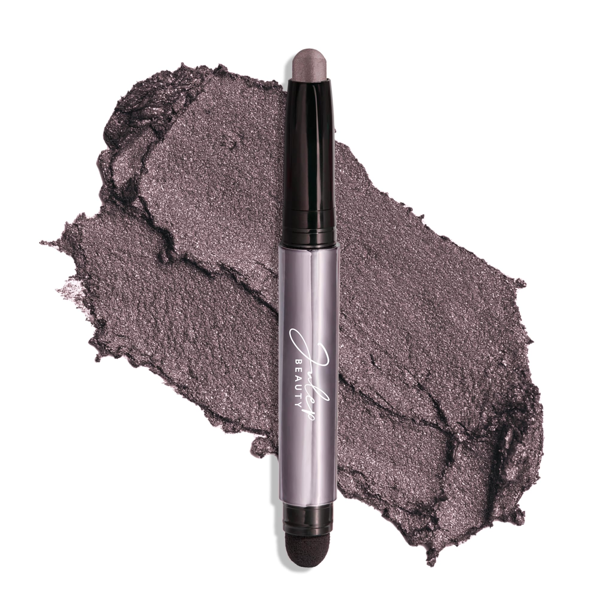 Julep Eyeshadow 101 Smoky Amethyst Shimmer, creamy texture for a luminous crease-free glow.