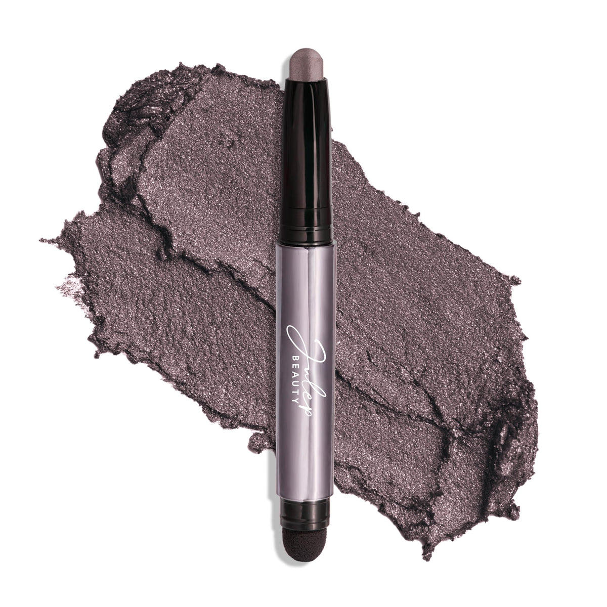 Julep Eyeshadow 101 Smoky Amethyst Shimmer, creamy texture for a luminous crease-free glow.