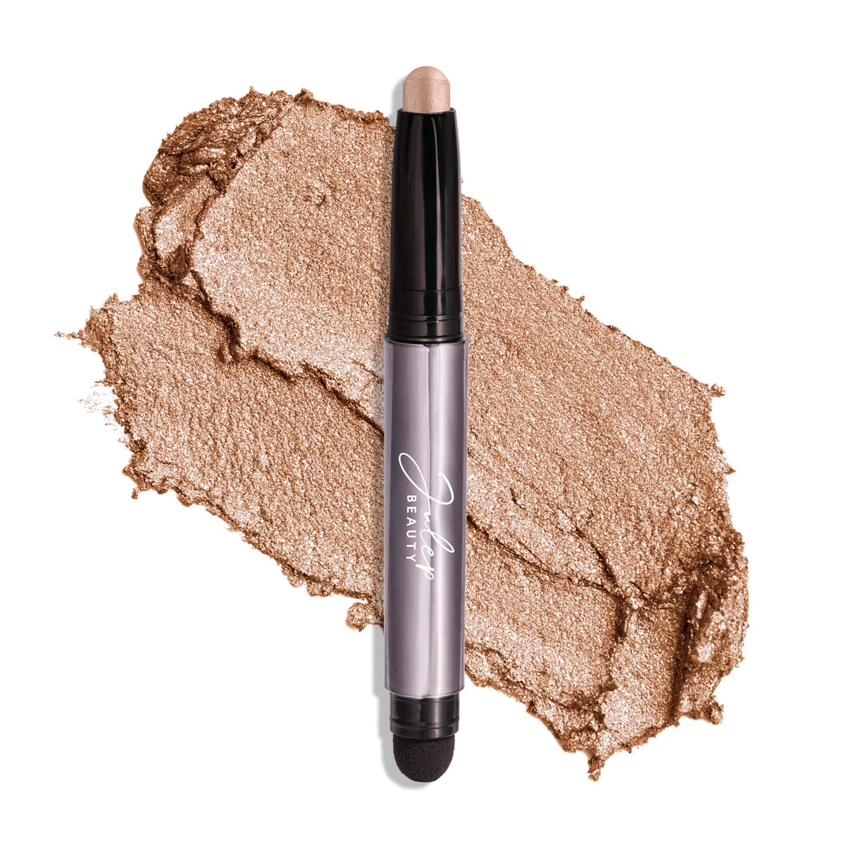 Sombra Julep 101 crema-polvo tono arena brillo para un acabado duradero.