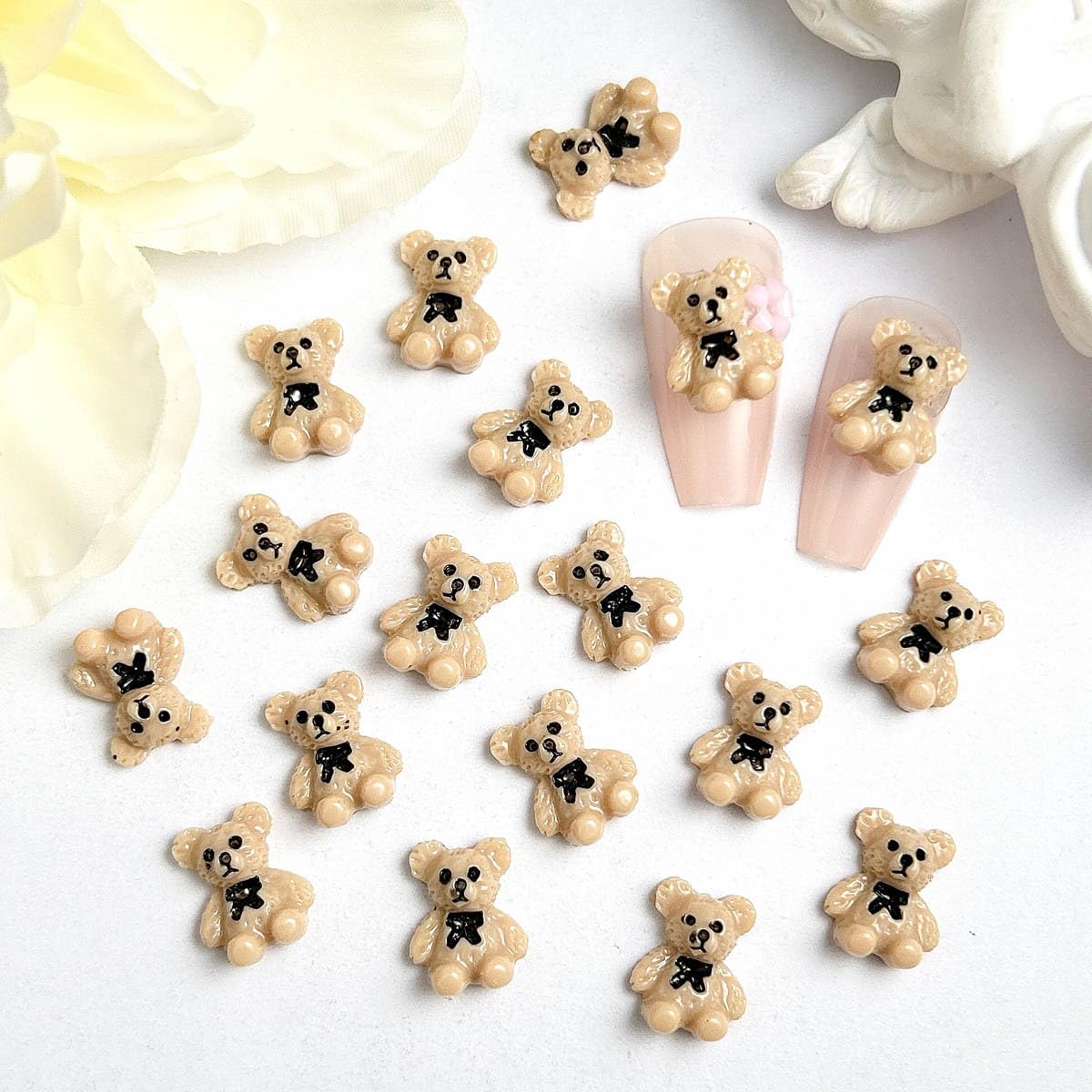 JUNCHAO brillantes cristales para uñas, ideal para personalizar manicuras.
