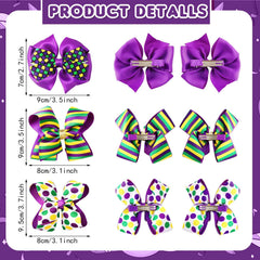 JUNEBRUSHS lazo Mardi Gras oro para looks festivos y duraderos