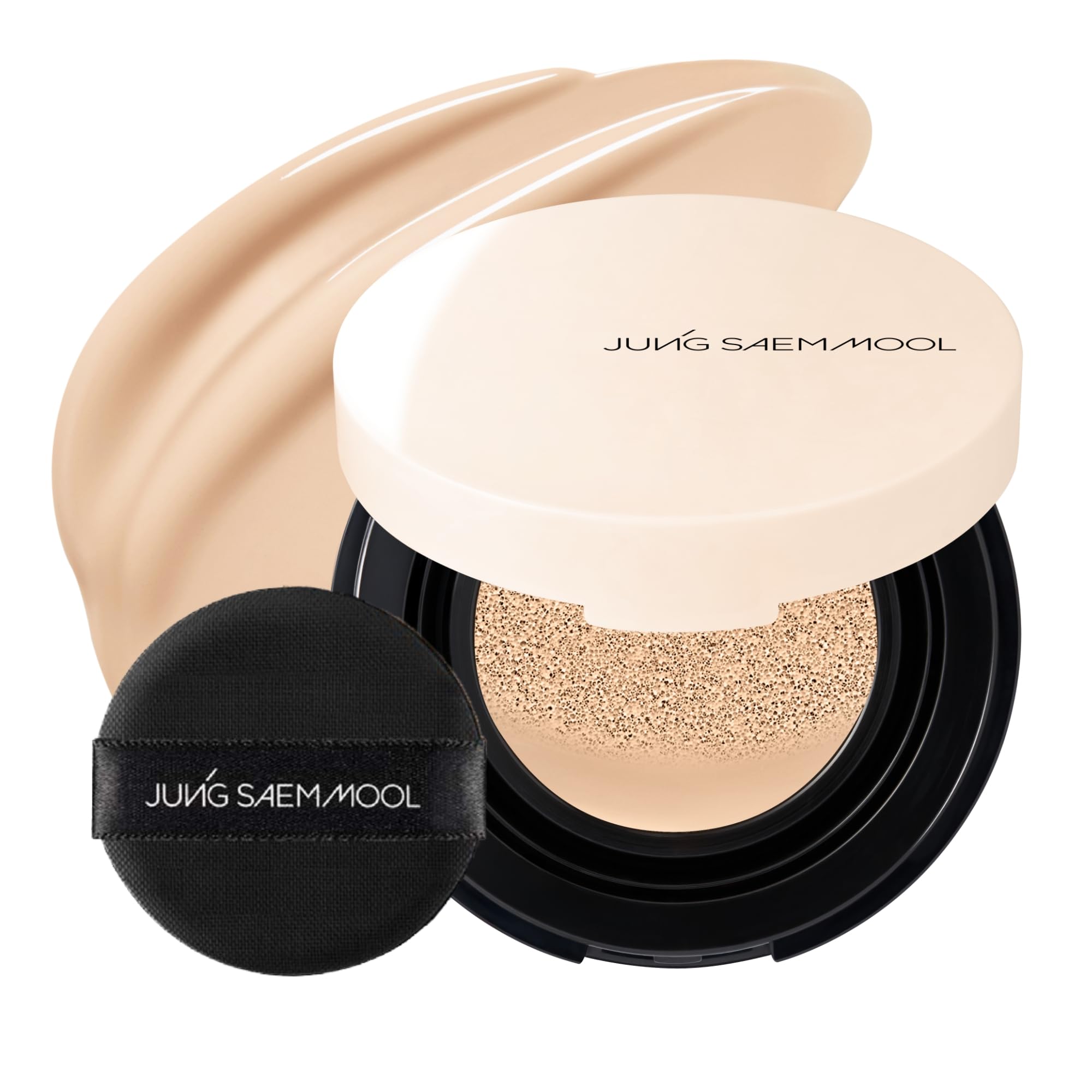 JUNG SAEM MOOL base de piel, acabado natural y radiante, ideal para piel suave