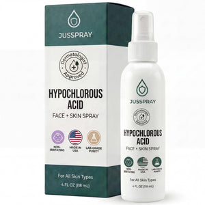 Jusspray HOCI para rostro, limpieza suave y refrescante