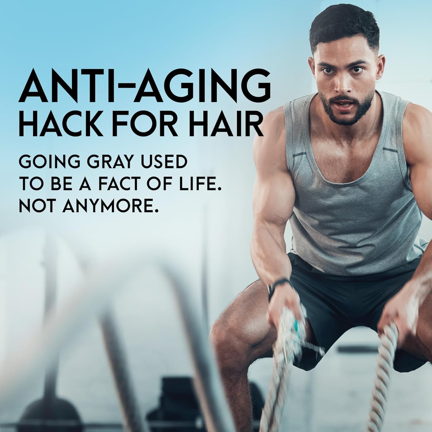 Just for Men Serum Reversa Canas - antioxidantes para cuidar cuero cabelludo y cabello.