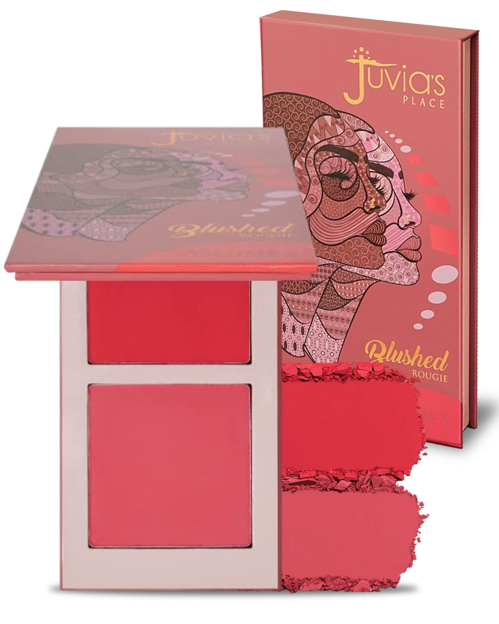 Juvias Place Blushed Duo Blush Vol5 dos tonos para rubor natural y versátil