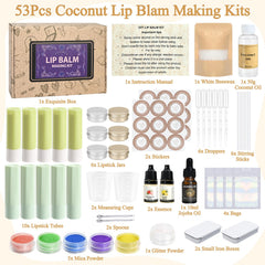 JUYRLE envases de bálsamo labial coco, ideales para guardar tus creaciones.
