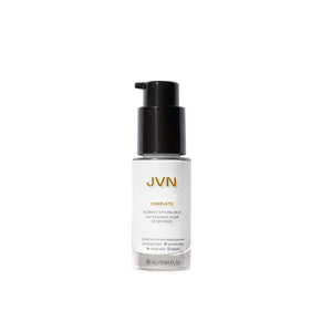 JVN Leche de peinado para secado profesional, botella, control del frizz.