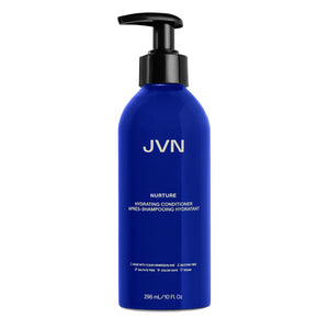 Acondicionador JVN Nurture hidratante en botella 10 oz para cabello suave