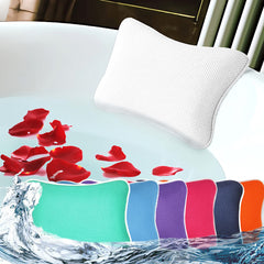 Almohada JxmnTex para tina antideslizante con ventosas para mayor estabilidad durante el baño