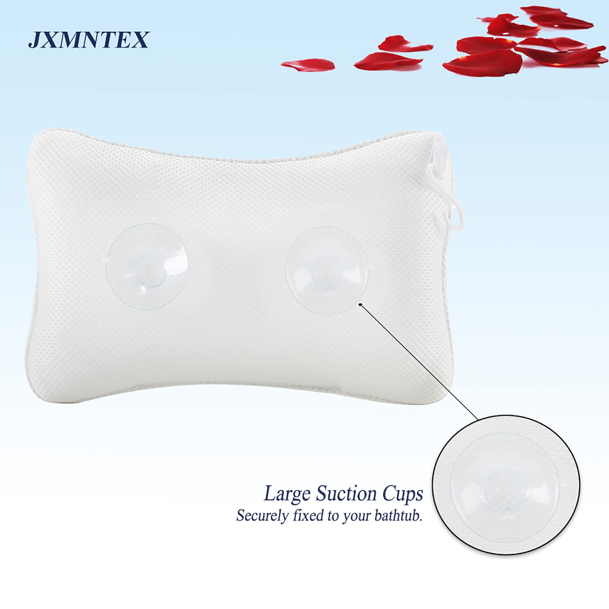 Almohada JxmnTex para tina ergonomico para soporte de cuello y espalda