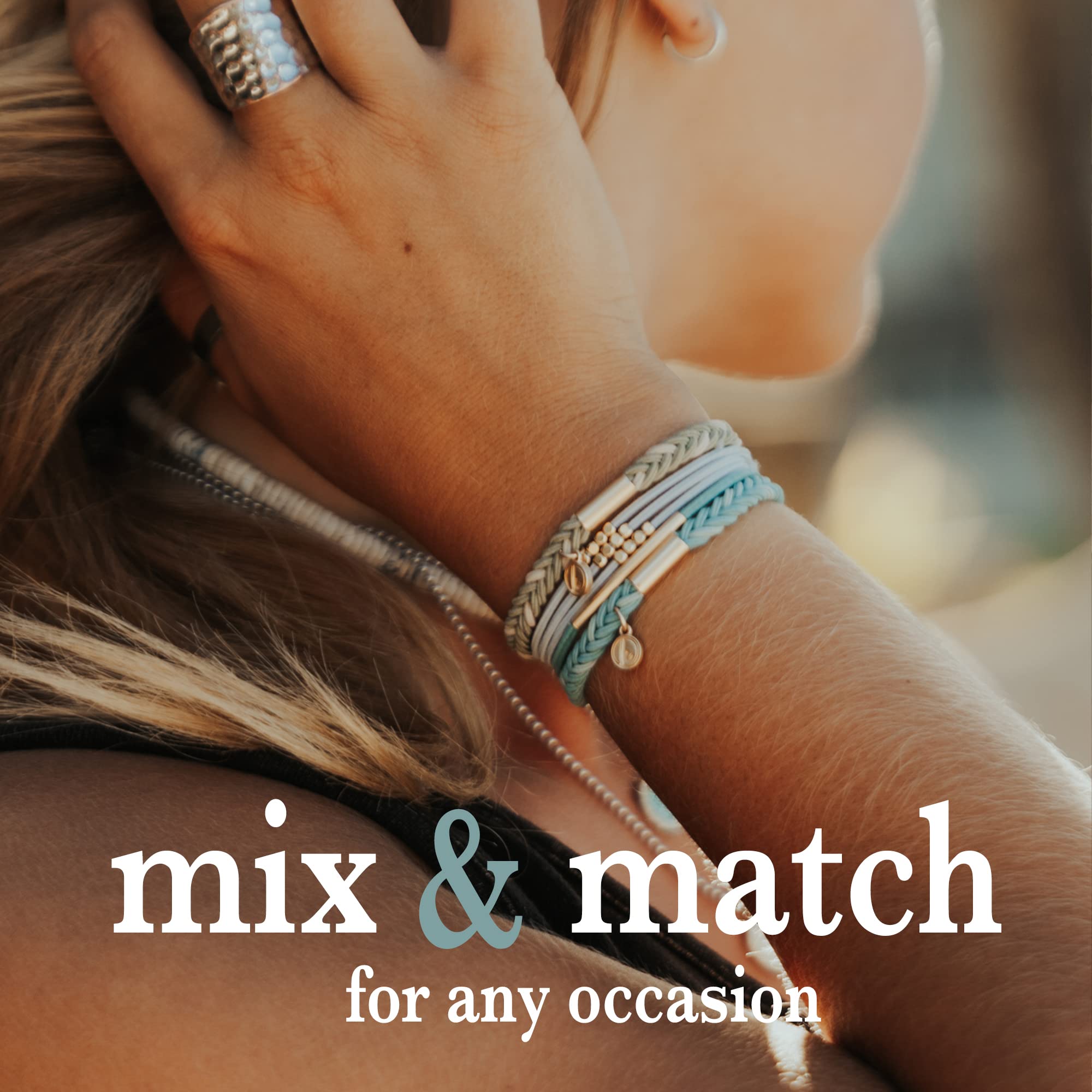 K'lani pulseras cabello: perfecto regalo para amigas, maestras o familiares.