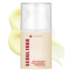 K-SECRET SEOUL 1988 crema retinal liposoma, absorción rápida para uso diario.