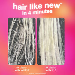 K18 cabello dañado transforma apariencia y tacto.
