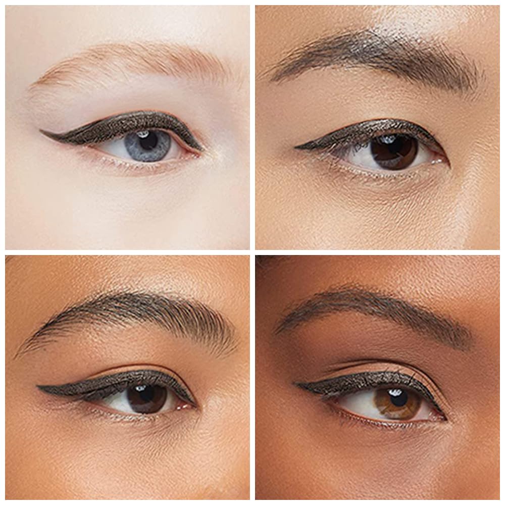 Kaely delineador gel marrón: ideal para delineado tipo cat eye.