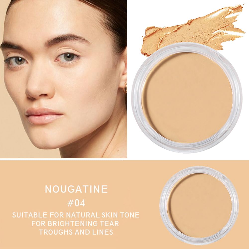 Kaely Concealer con 12 tonos correctores para un acabado natural.