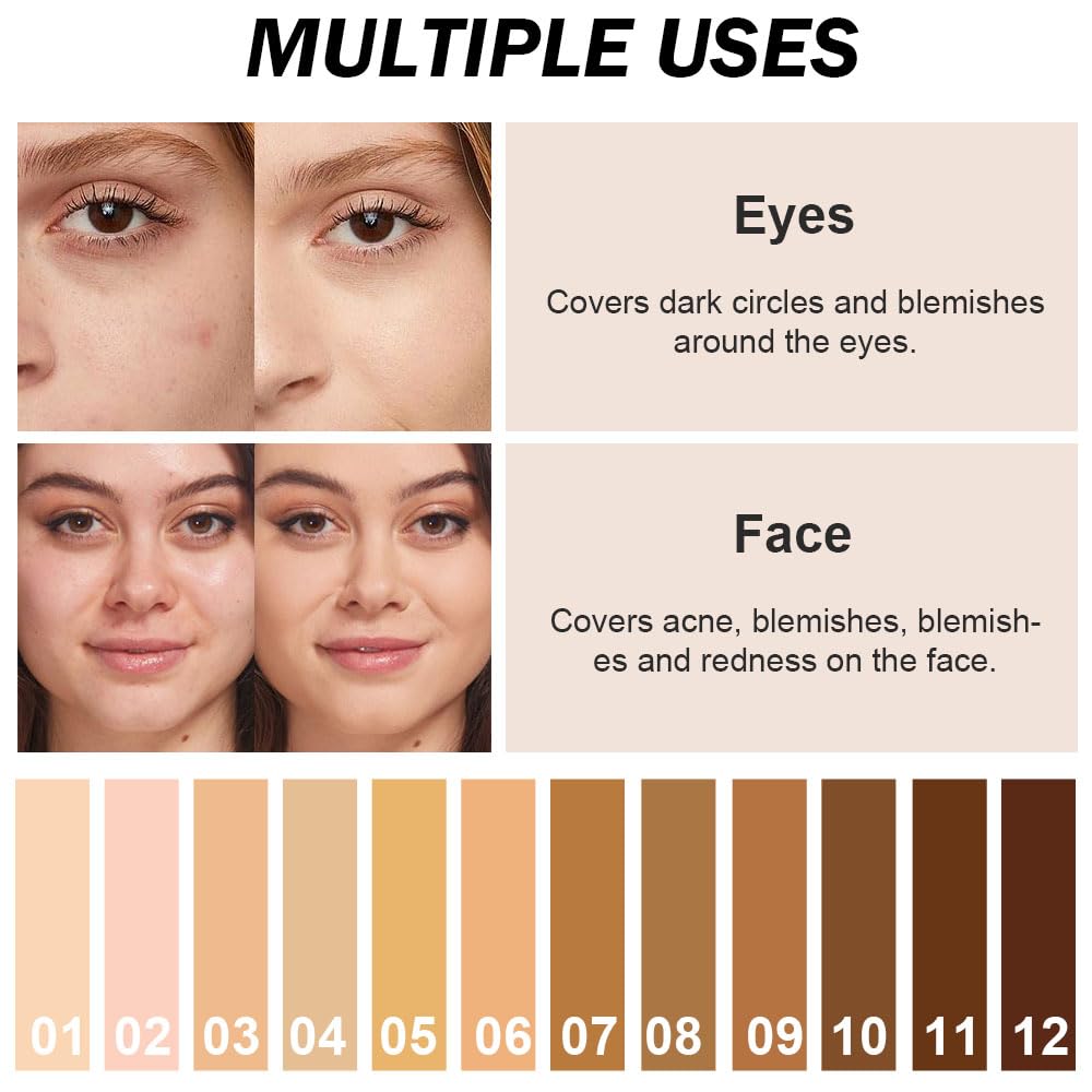Kaely Corrector de ojeras: ilumina y corrige de forma suave.