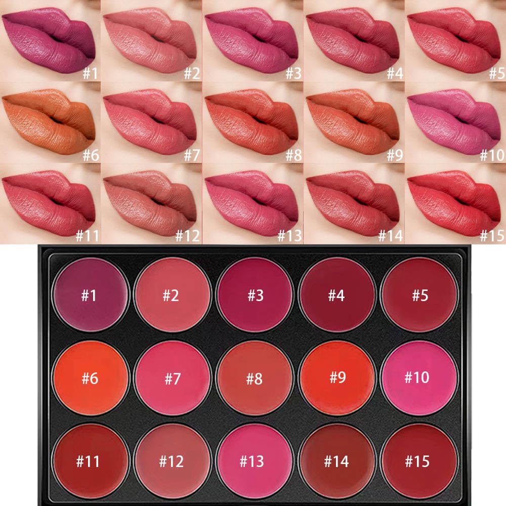 Aplicación suave Kaely labial mate para acabado uniforme.