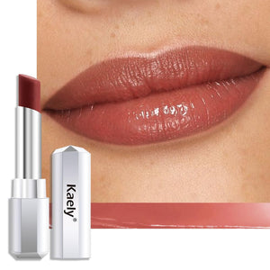 Kaely Raisin Honey Lipstick con tinte miel y brillo sedoso para labios hidratados