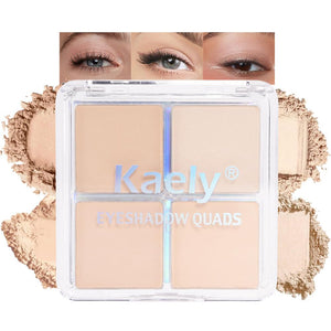 Kaely: empaque compacto para retoques prácticos durante el día.