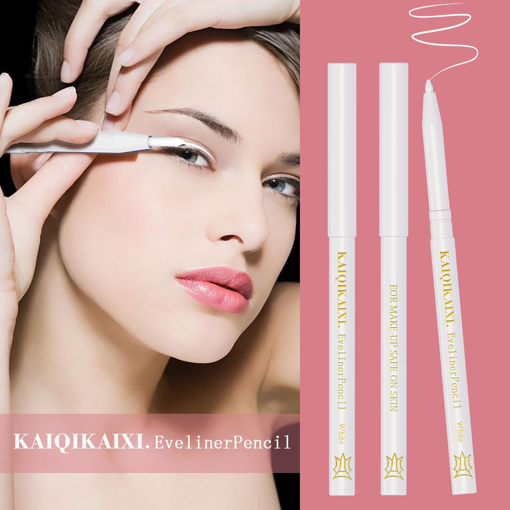Delineador blanco multifuncional de KAIQIKAIXI para ojos y labios.