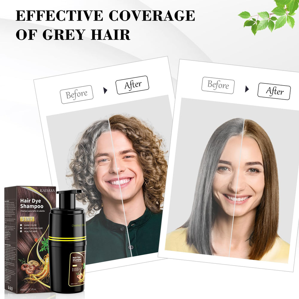 KAISASA champú tres en uno cuida cabello y cuero cabelludo con practicidad