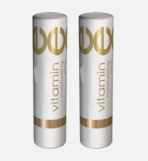 Bálsamo labial K Kaizen8 con vitamina E, aplicación suave para labios secos.