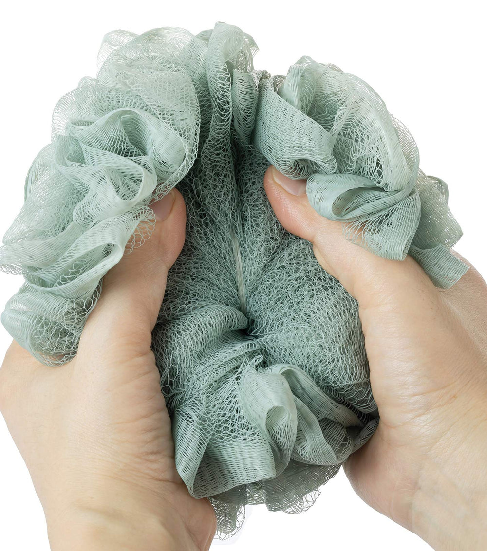 KAKOOI esponja de baño, diseño de nudo durable, mayor duración.