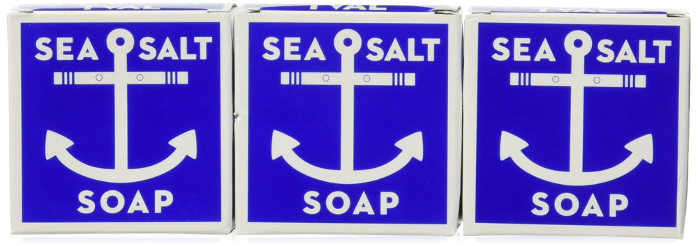 Kala set jabones sal marina, tres piezas, beneficio revitalizante para la piel.