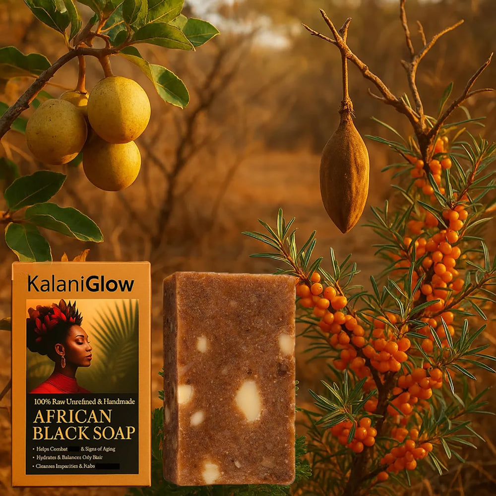 Kalani Glow Jabón facial y corporal para piel suave.