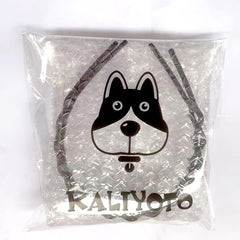KALIYOTO peine zig-zag negro para cabello liso y rizado, evita tirones.