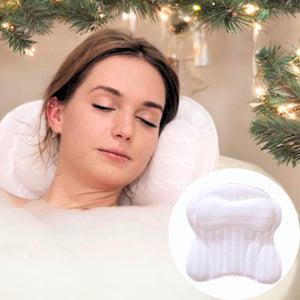 Almohada de baño KANDOONA con soporte cuello cómodo para una relajación total.
