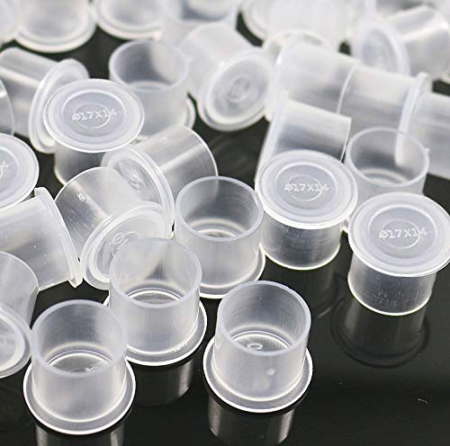 KANSPHY tapas tinta tatuaje grandes 17x14mm para mezcla y aplicación precisa