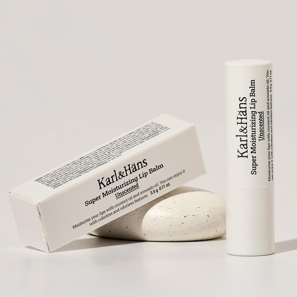 Karl&Häns Uso diario del balsamo labial sin perfume