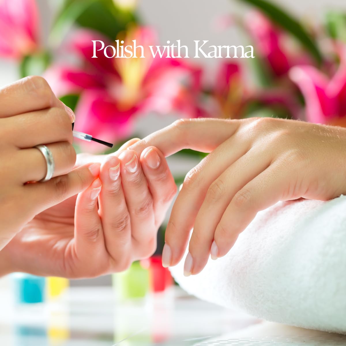 Karma Orgánico Triple 5, producto vegano y libre de crueldad para uñas