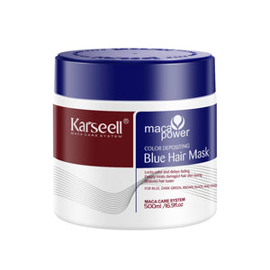 Karseell Acondicionador deposito color azul en botella para realzar tono azul