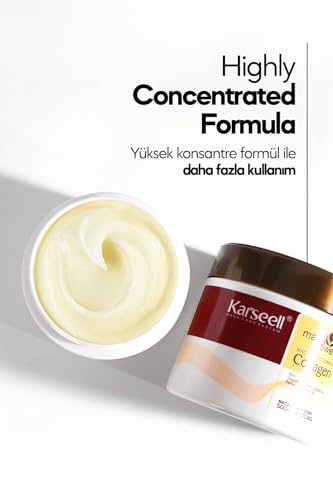 Karseell mascarilla capilar hidratación profunda para cabello seco.