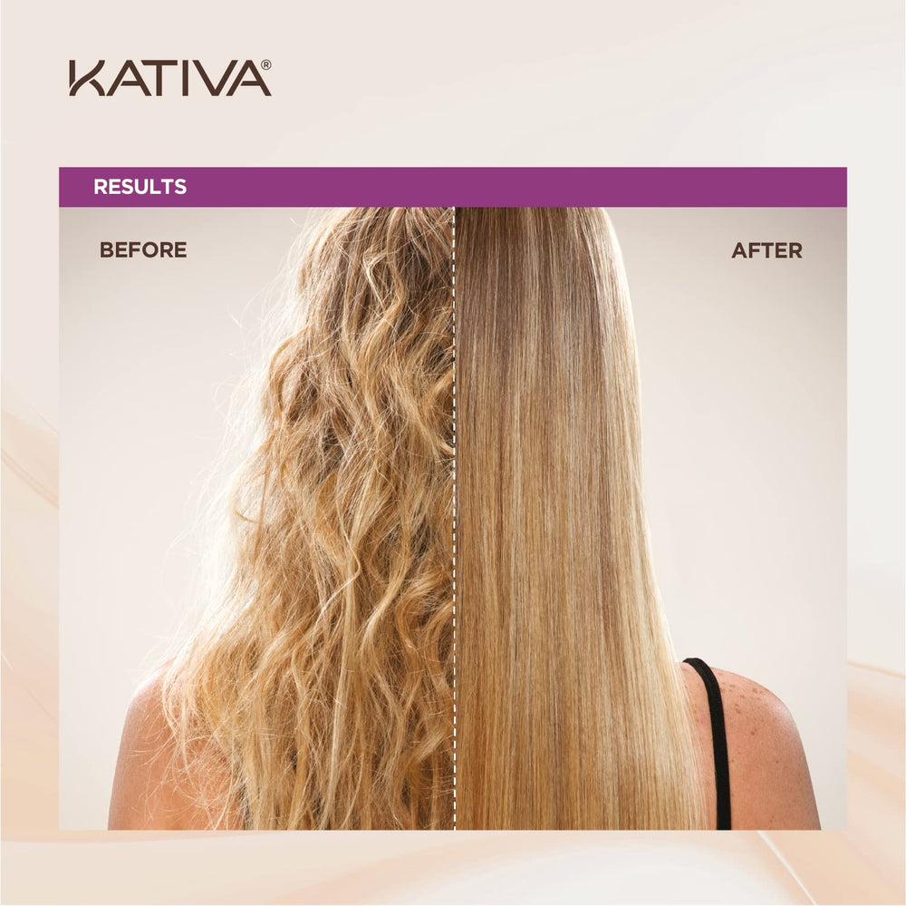 KATIVA Acondicionador, hidratación y brillo para rubias.