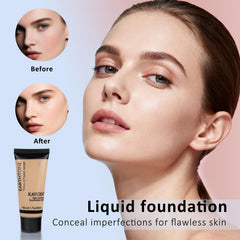 KAVCENT conjunto maquillaje teen: lápiz cejas para definición natural.