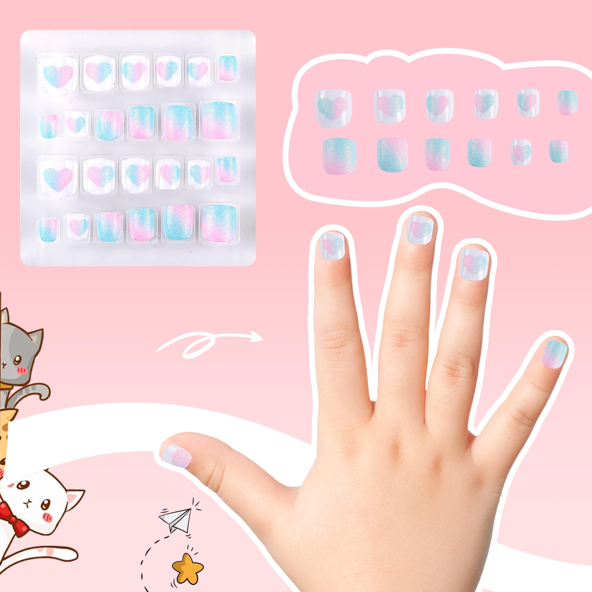 Material ABS ligero y seguro de Kawyehu para uñas y piel
