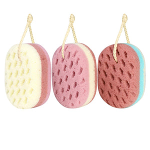 KECUCO esponja de baño, variedad de colores, ideal para toda la familia.