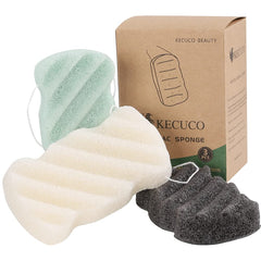 KECUCO konjac esponja baño bebes: ideal para piel delicada y limpieza suave