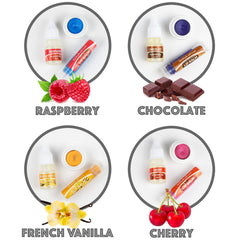 KEFF polvos mica colores permiten combinar tonos vibrantes en tus labiales