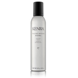 Kenra Mousse Volumen Extra 17 en bote para volumen duradero.